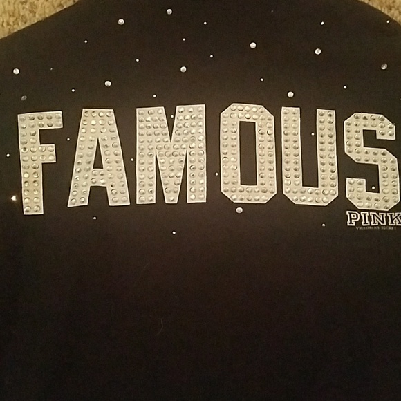 VS PINK Rhinestone Hoodie and Pant Set - Picture 3 of 7